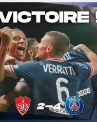  巴黎圣日耳曼客场逆转击败里昂，积分榜领跑优势扩大  